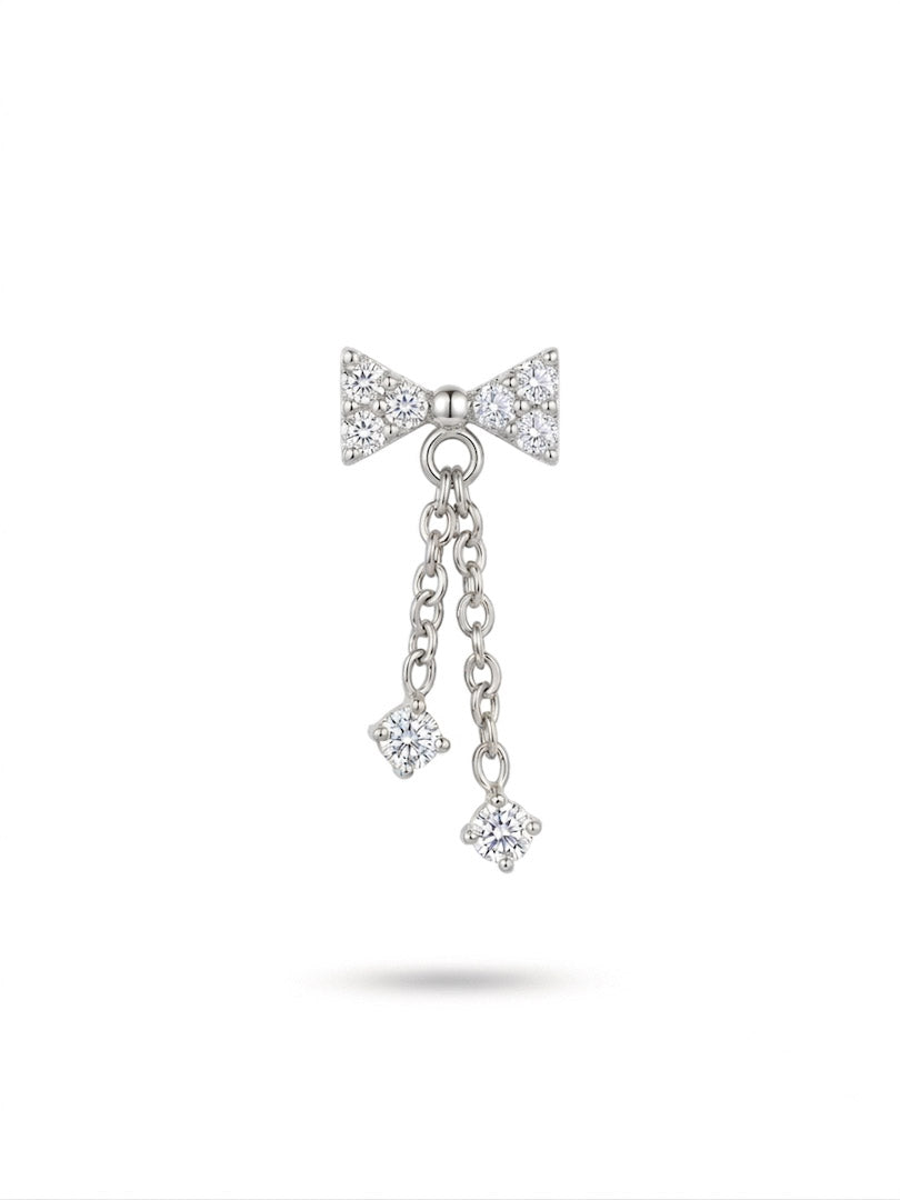 Piercing Bow Shine Pendente titanio