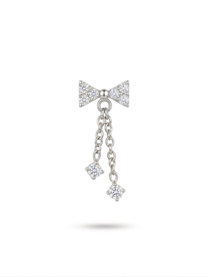 Piercing Bow Shine Pendente titanio