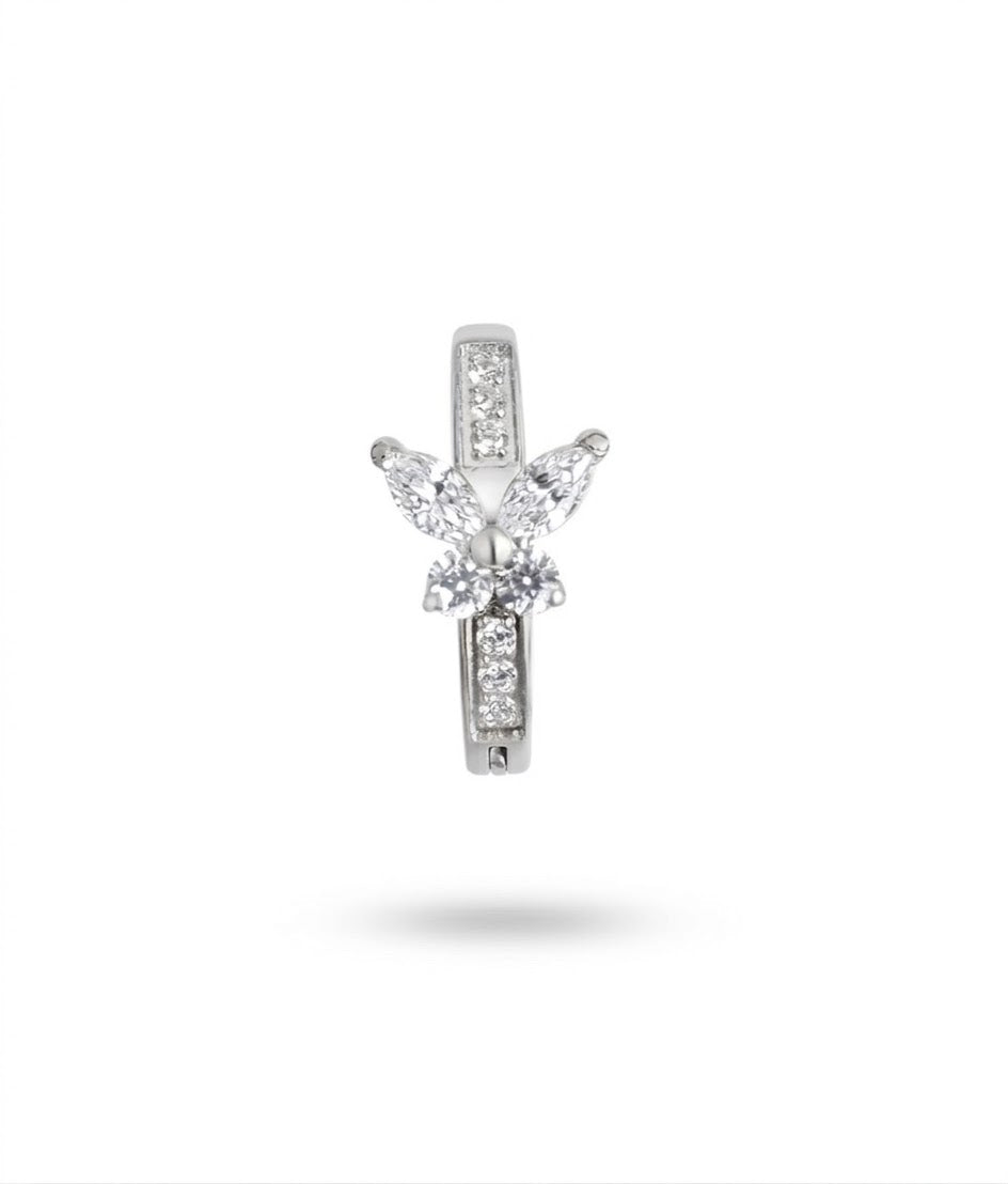 Piercing Navel D-Butterfly titanio