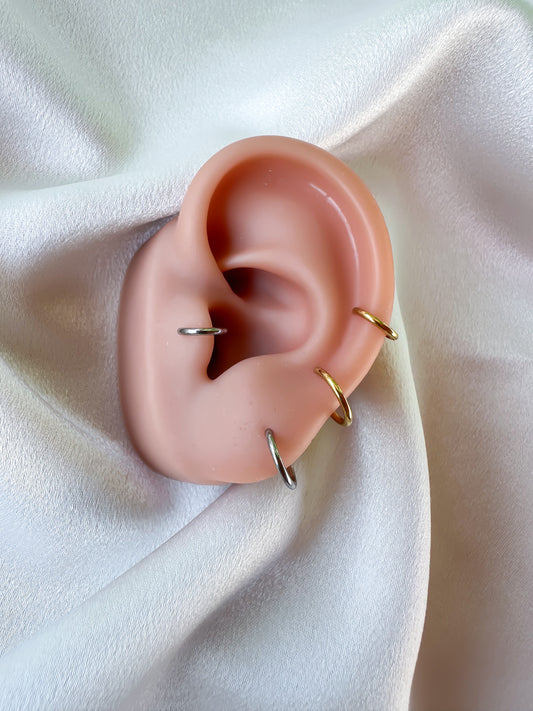 Piercing Hoop Plain titanio