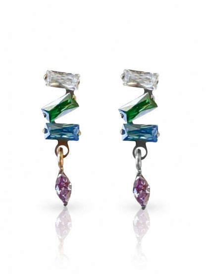 Piercing Gemfall titanio