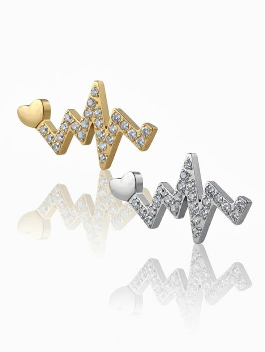 Piercing Heartbeat titanio