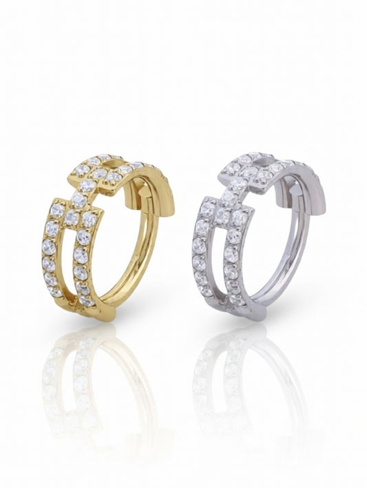 Piercing Hermosa titanio