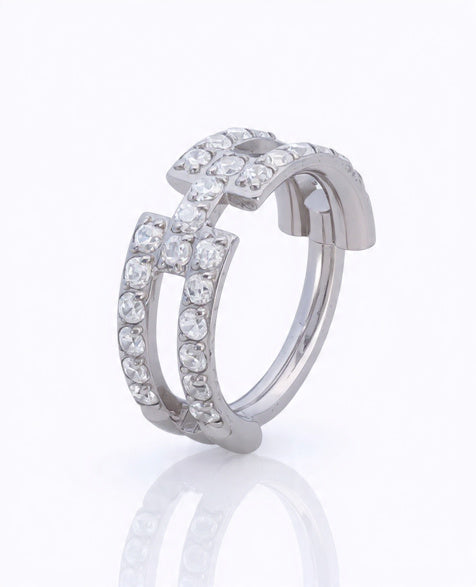 Piercing Hermosa titanio