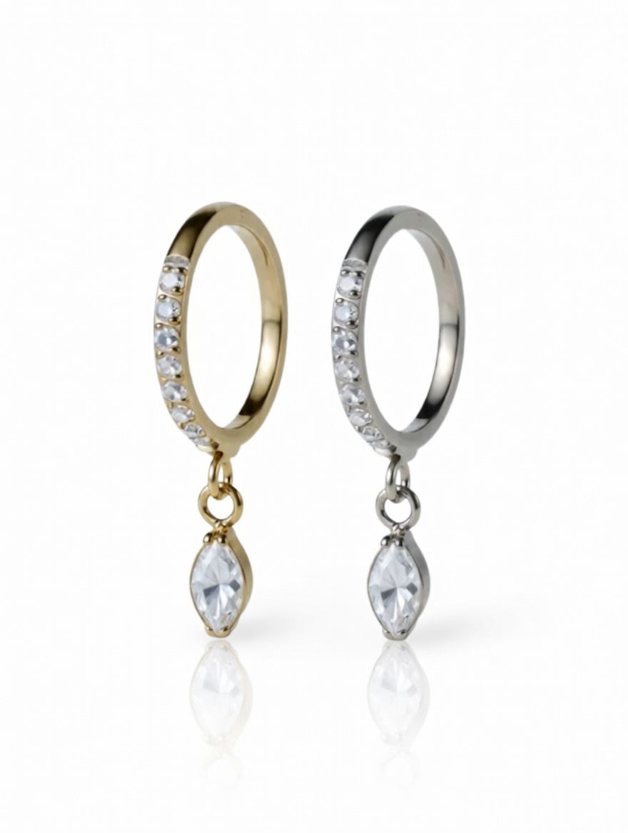 Piercing Hoop Rice titanio