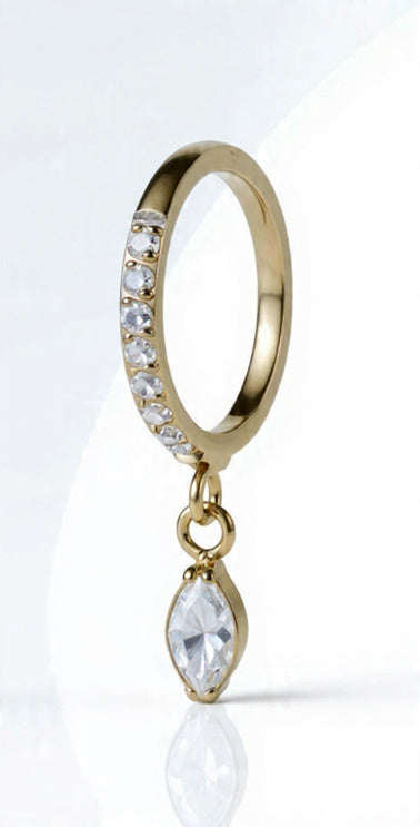 Piercing Hoop Rice titanio