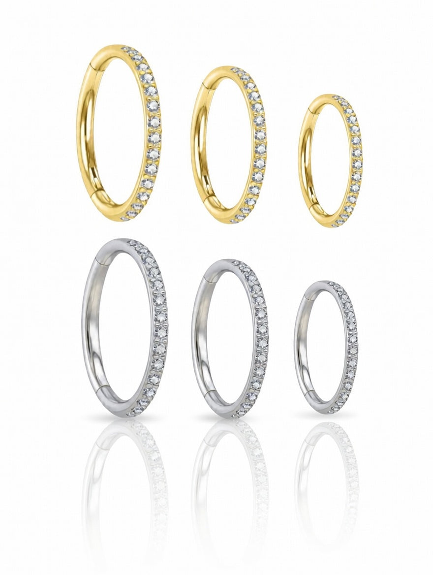 Piercing Hoop Shine titanio