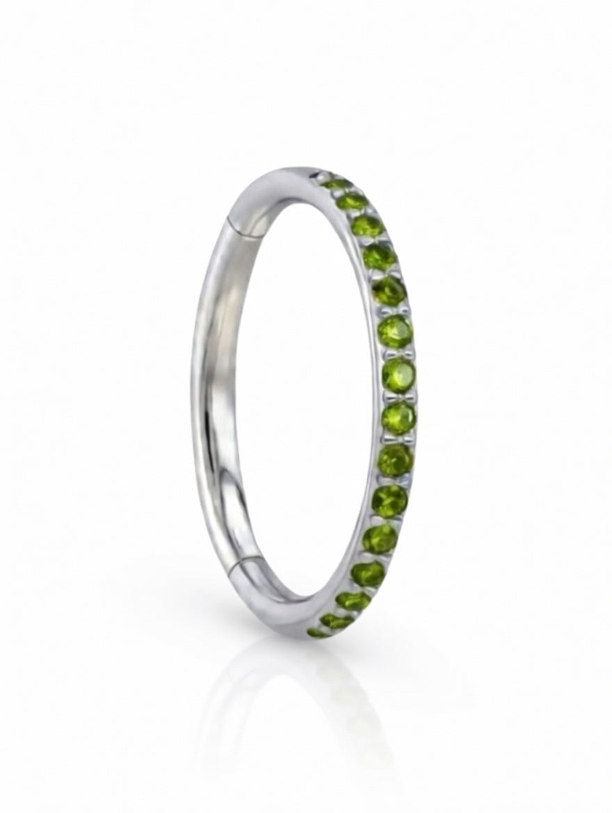Piercing Hoop Shine Colorful titanio
