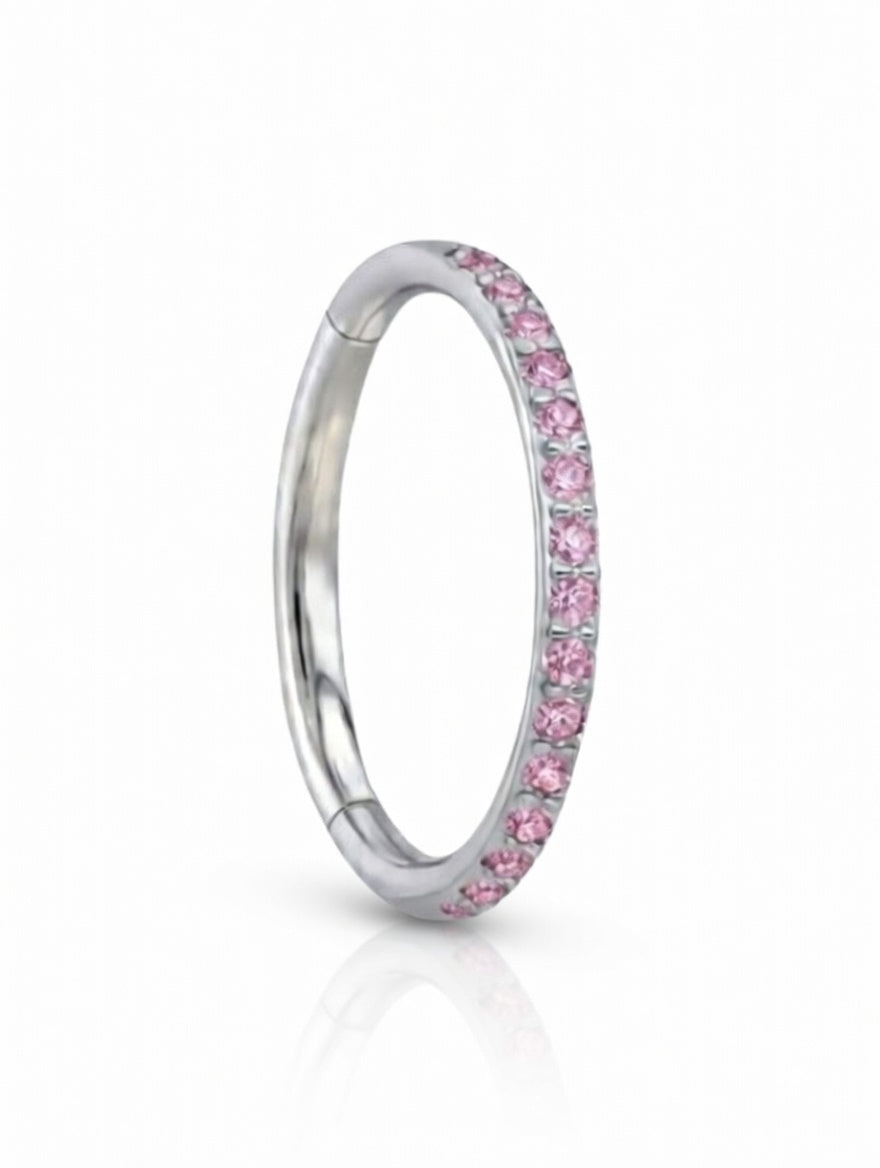 Piercing Hoop Shine Colorful titanio