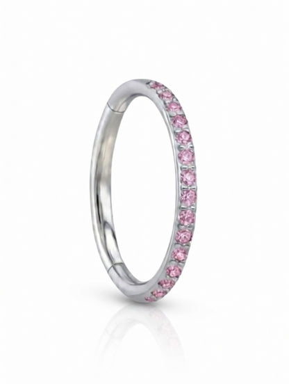 Piercing Hoop Shine Colorful titanio