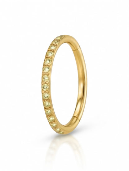 Piercing Hoop Shine Colorful titanio