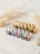Mono Hoop Shine Drop Colorful
