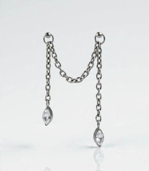 Linky Double Rice Titanio