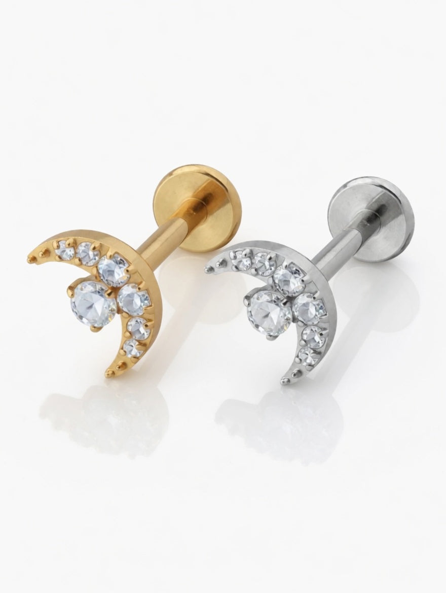 Piercing Moonlight titanio