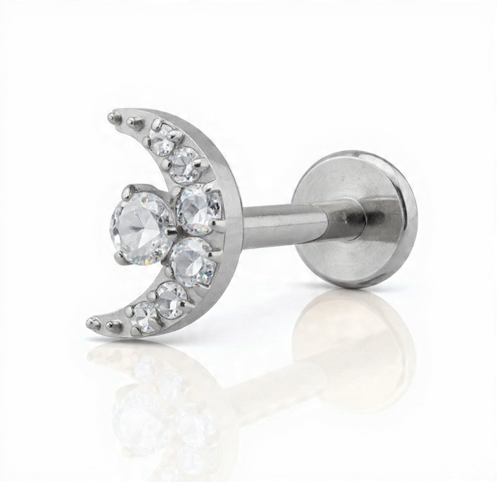 Piercing Moonlight titanio