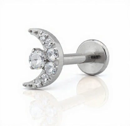 Piercing Moonlight titanio