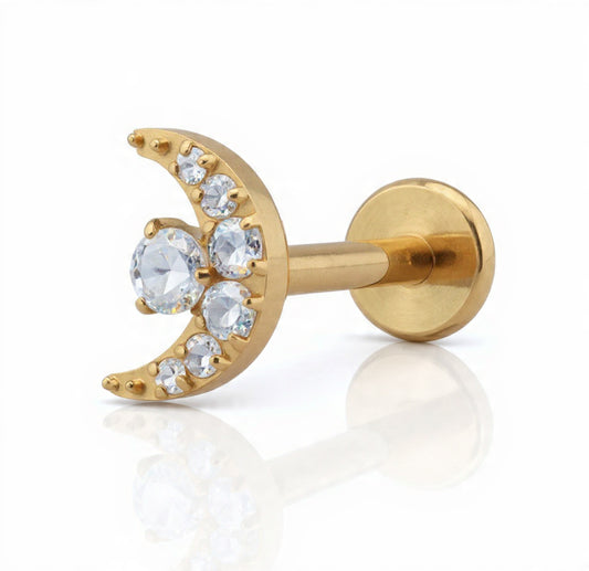 Piercing Moonlight titanio