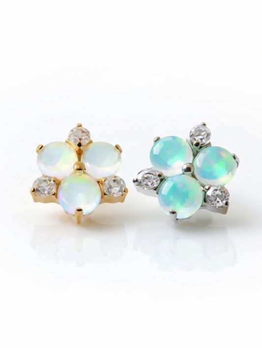 Piercing Ninfea titanio