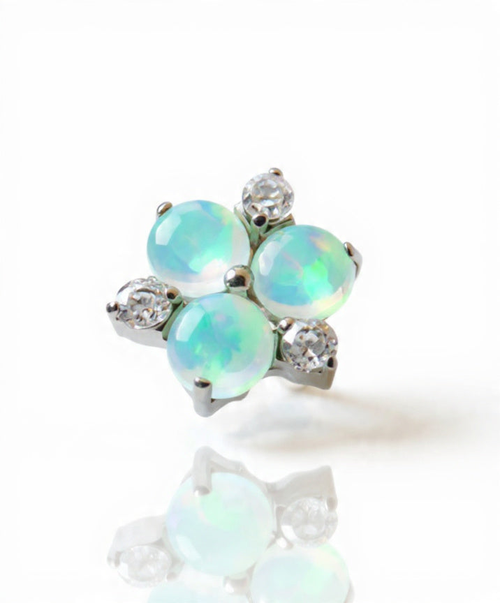 Piercing Ninfea titanio