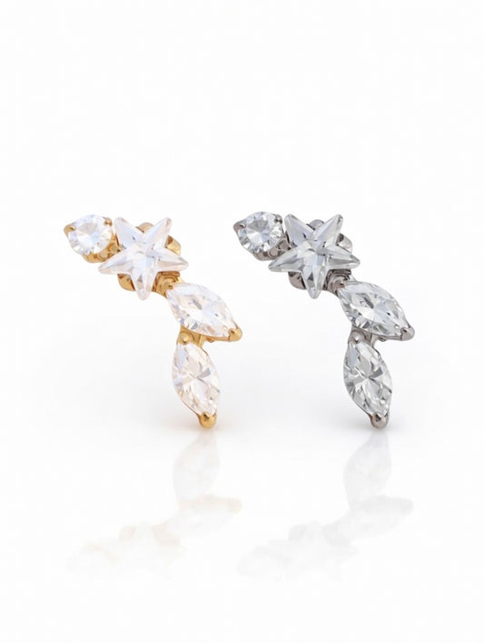 Piercing Pegaso titanio