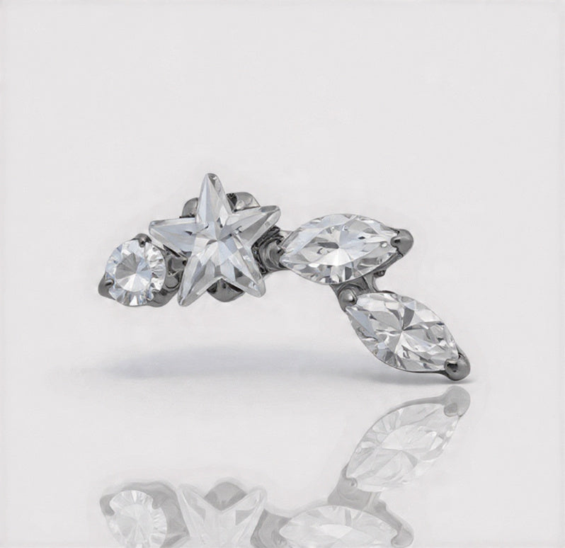 Piercing Pegaso titanio