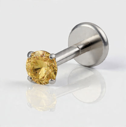 Piercing Shine Colorful titanio