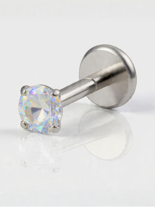 Piercing Shine Colorful titanio