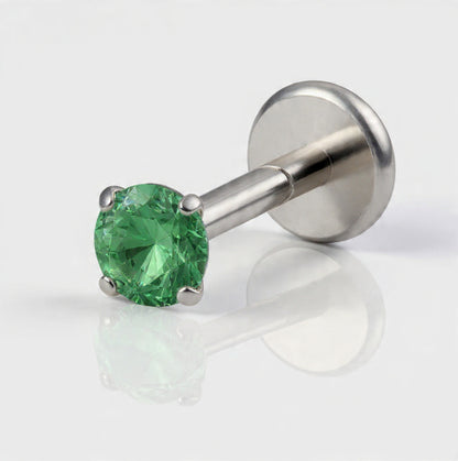 Piercing Shine Colorful titanio