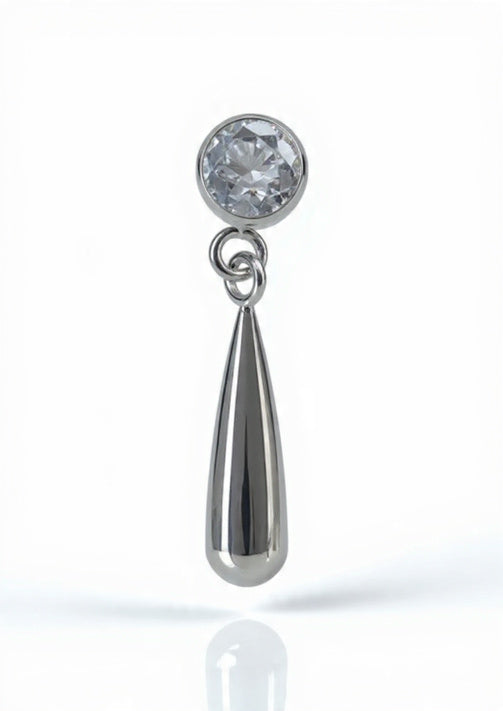Piercing Shine Drop titanio