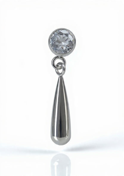 Piercing Shine Drop titanio