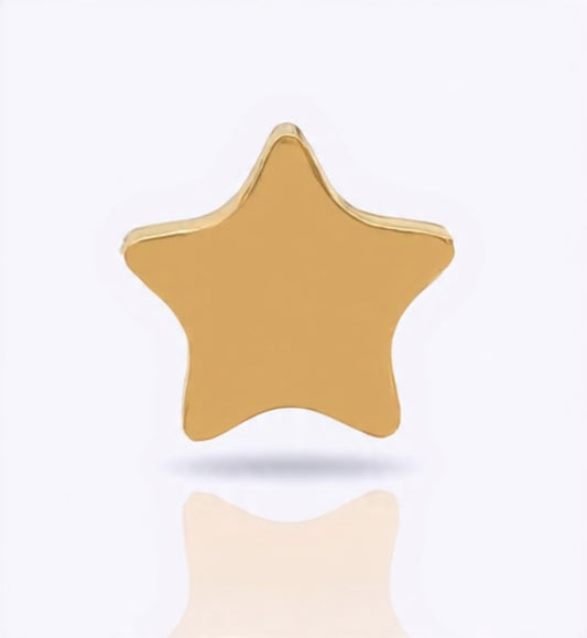 Piercing Starry titanio