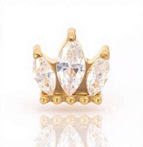 Piercing Tiara titanio