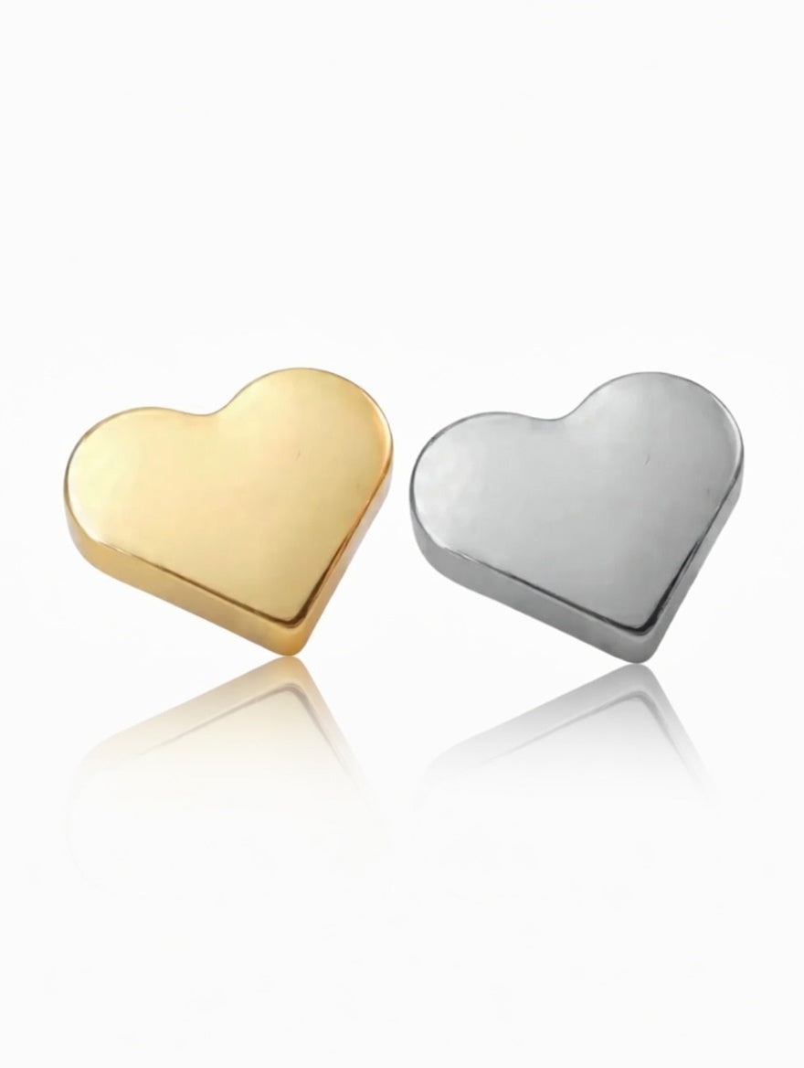 Piercing Cuore titanio