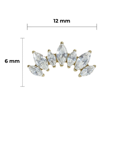 Piercing Eloise titanio