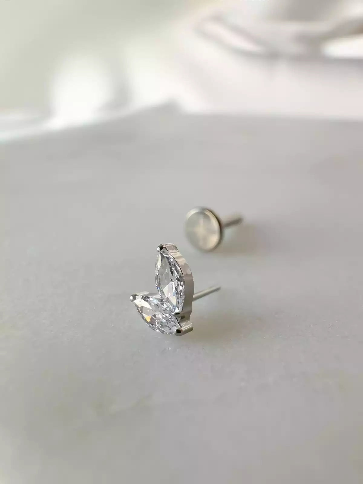 Piercing Gemini titanio