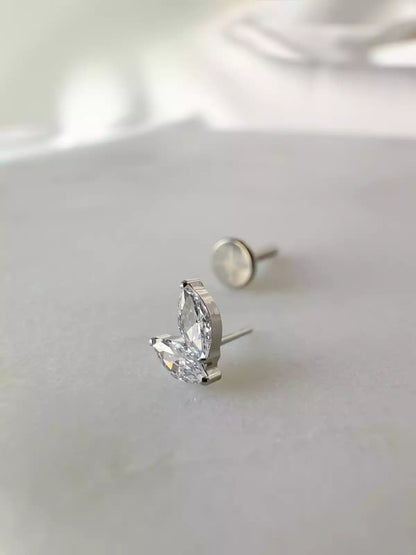 Piercing Gemini titanio