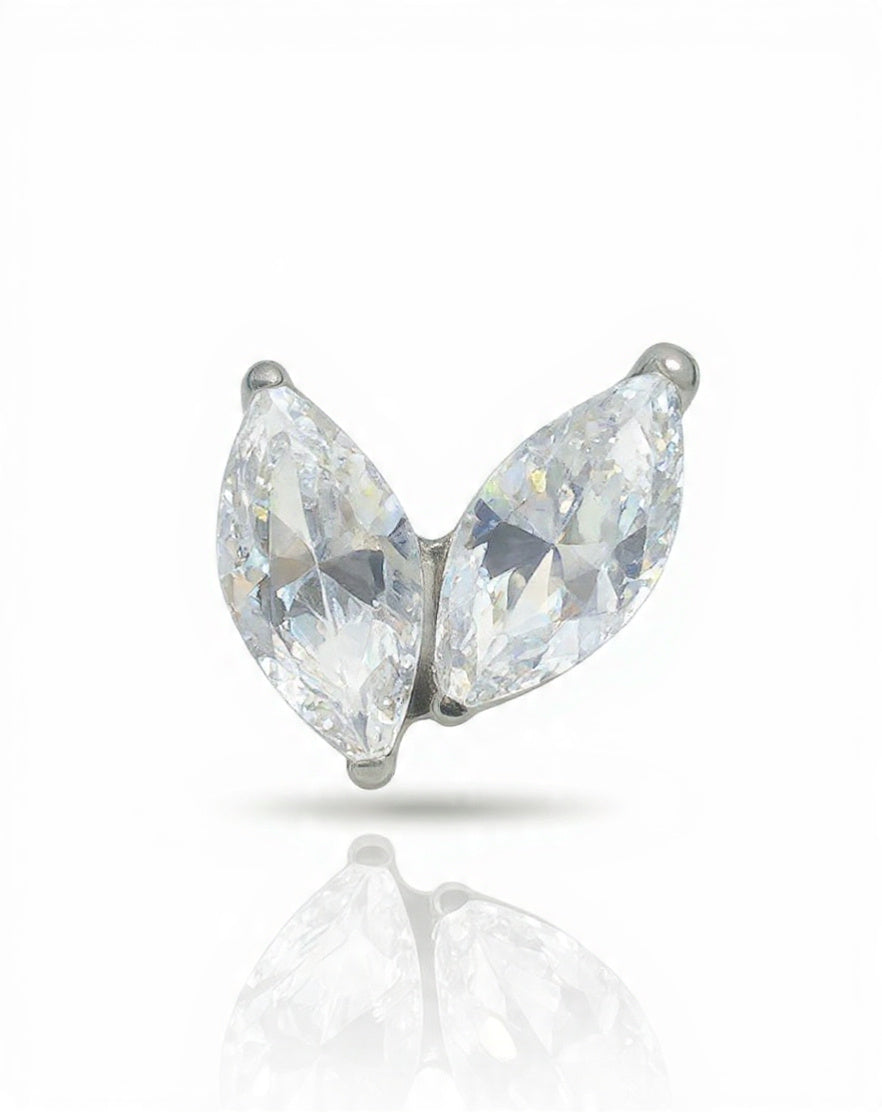 Piercing Gemini titanio