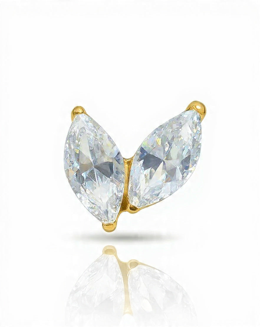 Piercing Gemini titanio