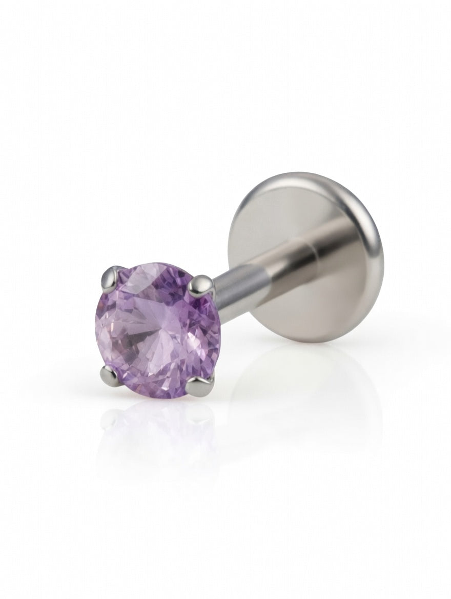 Piercing Shine Colorful titanio