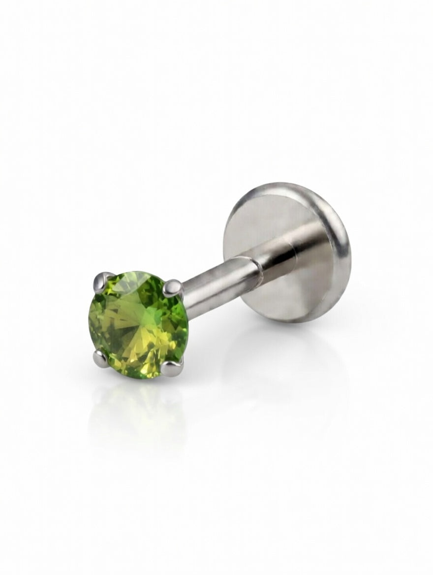 Piercing Shine Colorful titanio