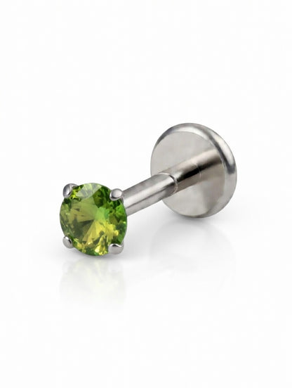 Piercing Shine Colorful titanio
