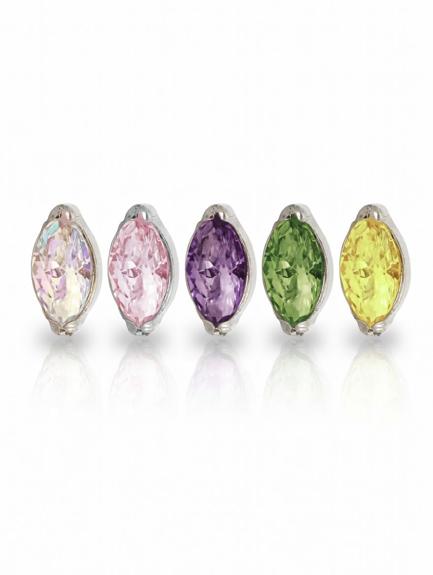 Piercing Rice Colorful titanio
