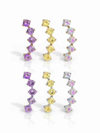 Piercing Charlotte Colorful titanio