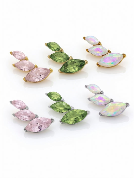 Piercing Mel Colorful titanio