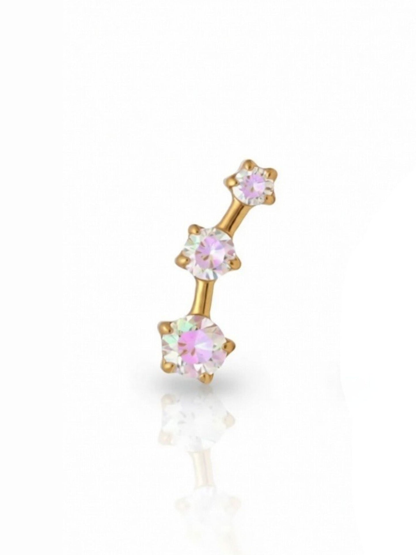 Piercing Orion Colorful titanio