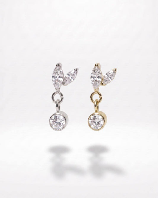Piercing Gemini pendente titanio