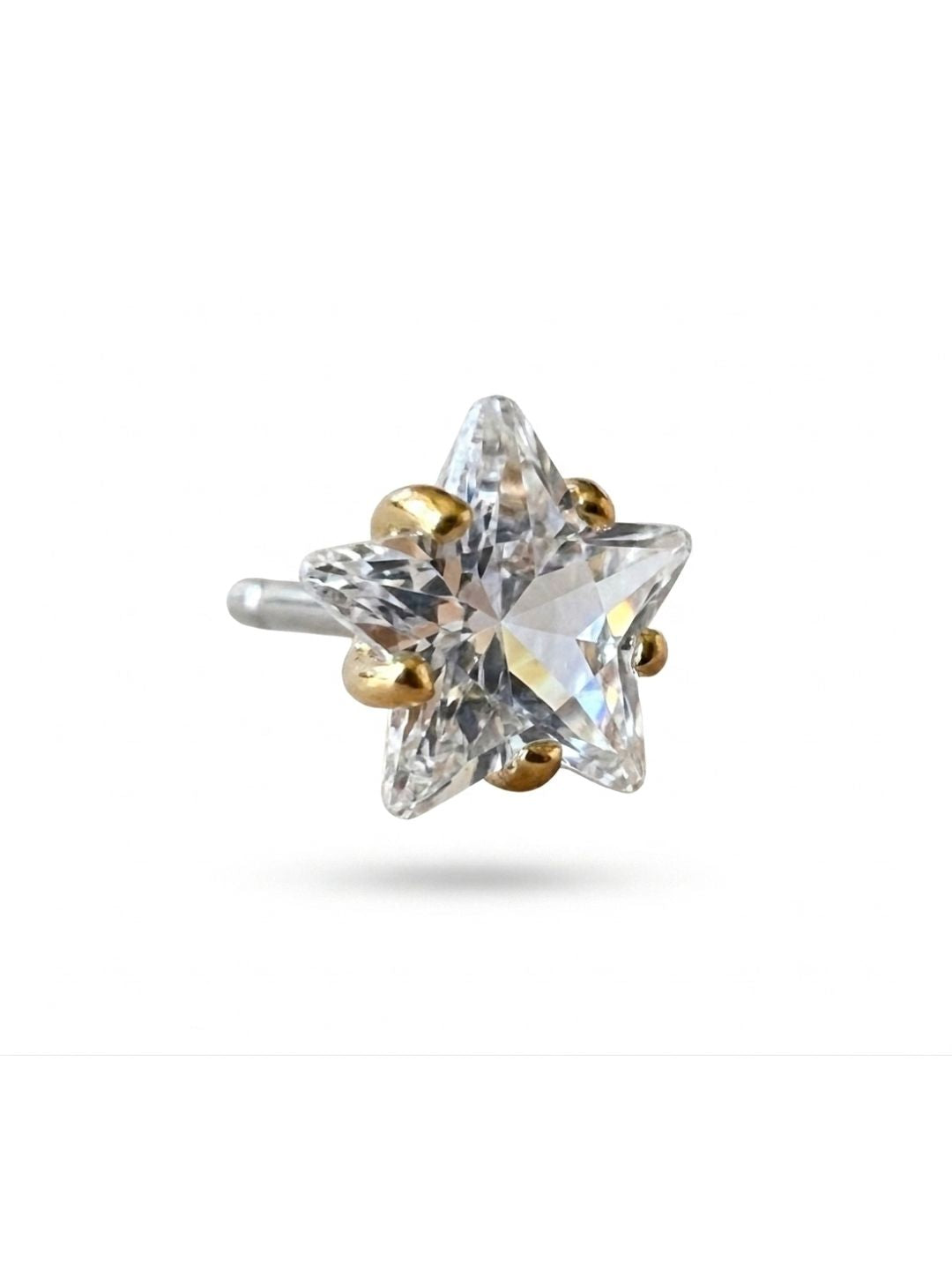 Piercing Starry Shine titanio