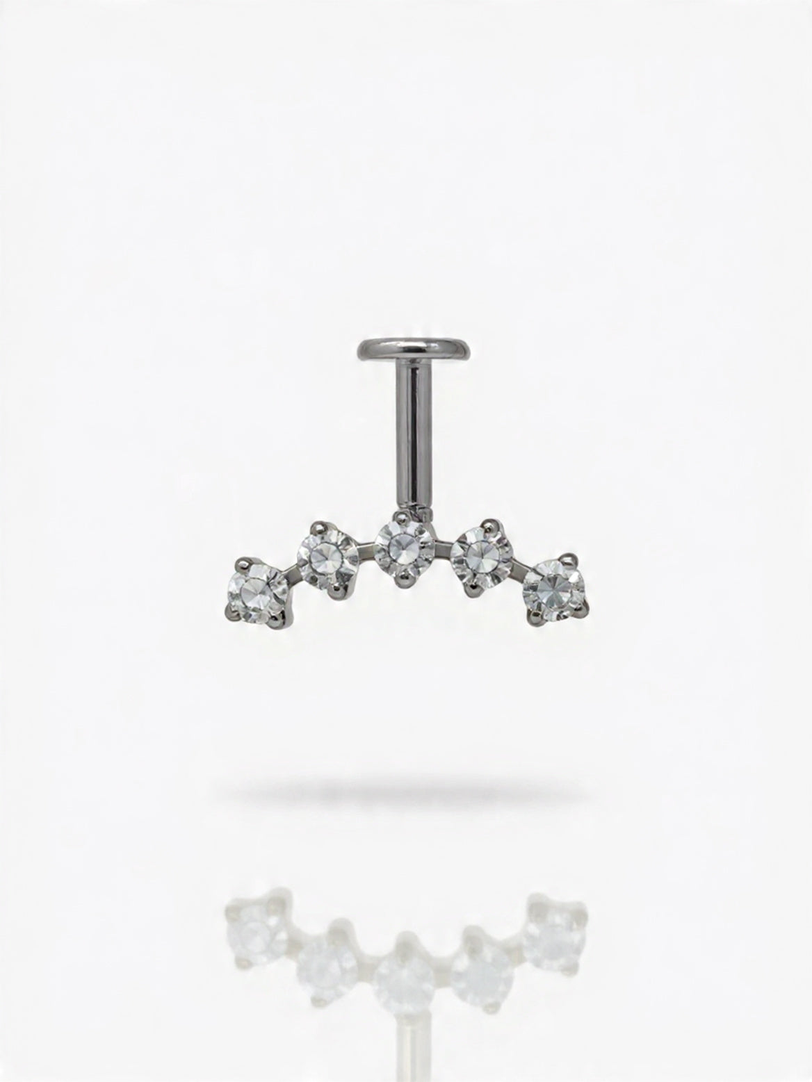Piercing Vertical Charlotte titanio