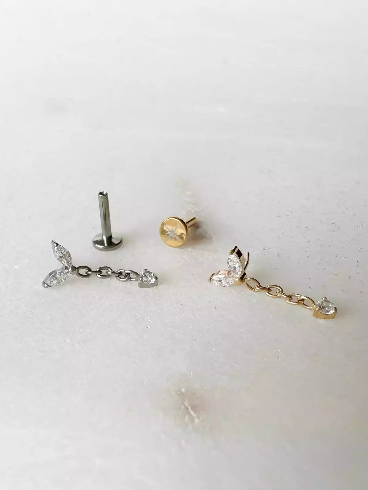 Piercing Yvette titanio